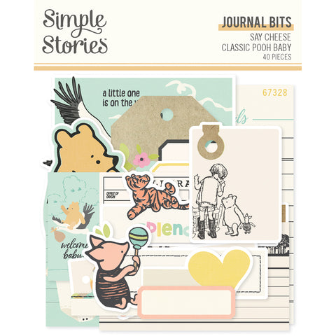 Simple Stories - Say Cheese Classic Pooh Baby - Journal Bits