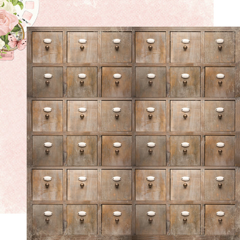 Simple Stories - Simple Vintage Junk Drawer - 12x12 Single Sheet - Stay Curious