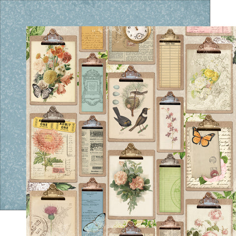 Simple Stories - Simple Vintage Junk Drawer - 12x12 Single Sheet - Small Things