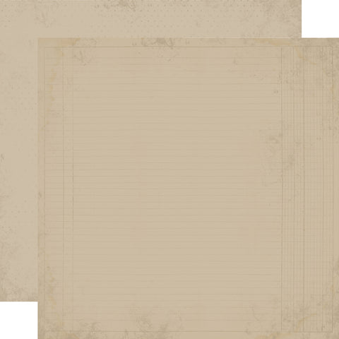 Simple Stories - Simple Vintage Junk Drawer - 12x12 Single Sheet - Wilow