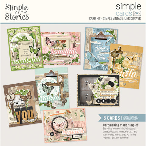 Simple Stories - Simple Vintage Junk Drawer - Simple Card Kit