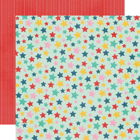 Simple Stories - Say Cheese Happiest Place - 12x12 Single Sheets / Having a Blast