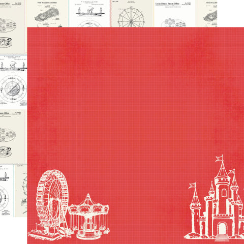 Simple Stories - Say Cheese Happiest Place - 12x12 Single Sheets / This Right Here