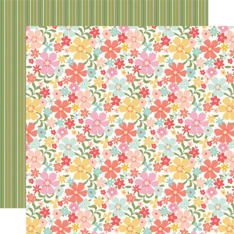 Simple Stories - Pink Lemonade - 12x12 Single Sheets / Simple Joys