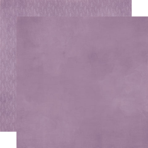 Simple Stories - Simple Vintage Lavender Fields - 12x12 Single Sheets - Violet