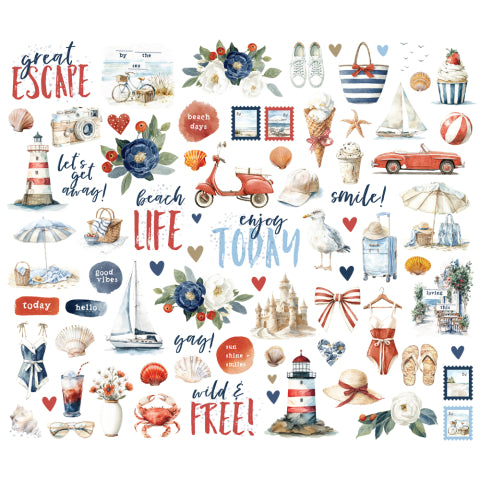 Simple Stories - Sand & Sea - Bits & Pieces