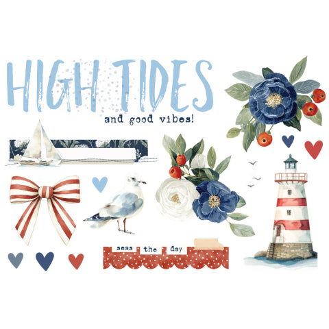 Simple Stories - Sand & Sea - Page Pieces
