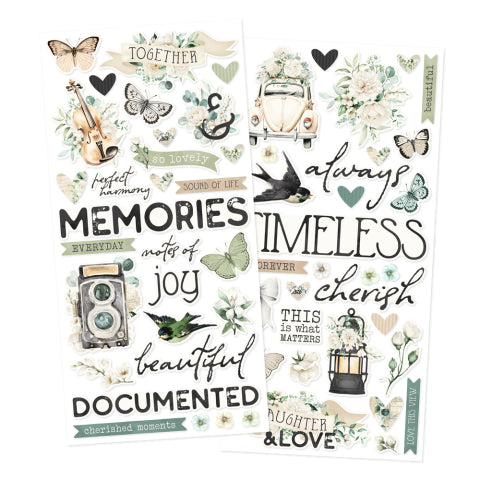 Simple Stories - Timeless Harmony - Foam Stickers
