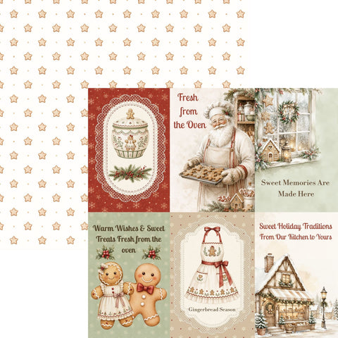 Country Craft Creations - Gingerbread Bakery - 12x12 Paper Collection (PREORDER - shipping November 12th)