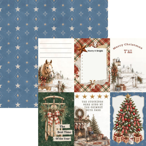 Country Craft Creations - Christmas at the Ranch - 8x8 Paper Collection (PREORDER - shipping November 12th)