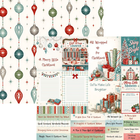 Country Craft Creations - Christmas at the Five & Dime - 8x8 Paper Collection (PREORDER - shipping November 12th)
