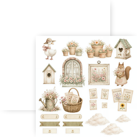 Country Craft Creations - Summer Cottage - 12x12