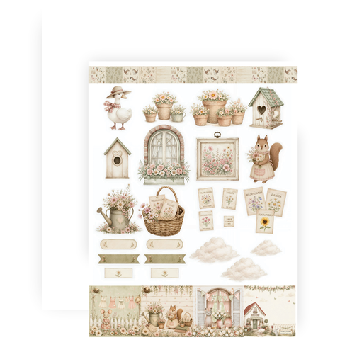 Country Craft Creations - Summer Cottage - 6x8