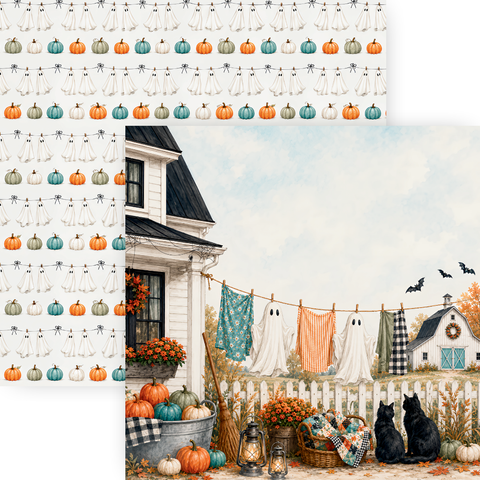 Country Craft Creations - Farmhouse Fright - 8x8 Collection Pack (PREORDER - SHIPPING SEPT 11)