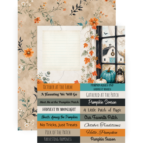 Country Craft Creations - Farmhouse Fright - 6x8 Collection Pack (PREORDER - SHIPPING SEPT 11)