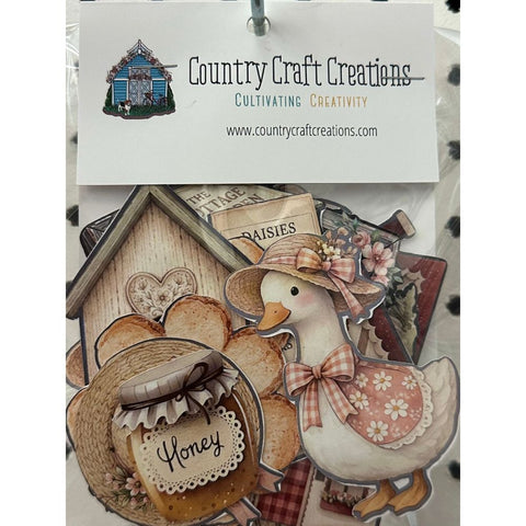 Country Craft Creations - Summer Cottage - Ephemera Pack