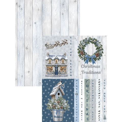 Country Craft Creations - A Silver Frost Decemeber - 6x8 Paper Collection (PREORDER - shipping November 12th)