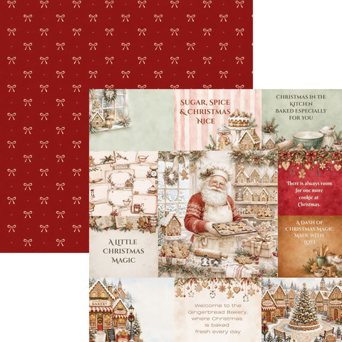 Country Craft Creations - Gingerbread Bakery - 8x8 Paper Collection (PREORDER - shipping November 12th)