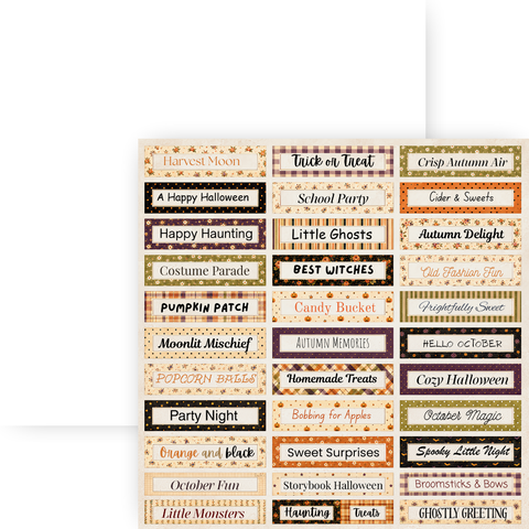 Country Craft Creations - Once Upon A Halloween - 8x8 Collection Pack (PREORDER - SHIPPING SEPT 11)