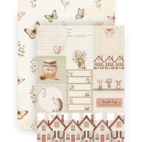 Country Craft Creations - Summer Cottage - 6x8