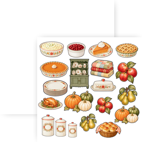 Country Craft Creations - The Harvest Table - 12x12 Collection Pack (PREORDER - SHIPPING SEPT 11)