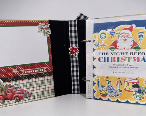 Project Kit - The Night Before Christmas Little Golden Book  - 6x8 Binder Kit by Tamra Pre Order - Shipping September September 30th