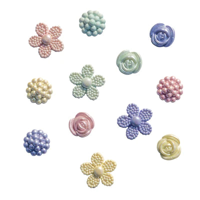 Buttons Galore & More - Buttons - Fancy Florals / 4463