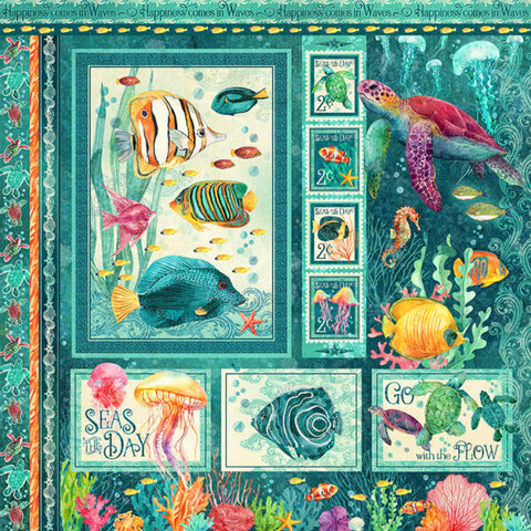 G45 - Seas The Day - 12x12 Single Sheet - Seas The Day