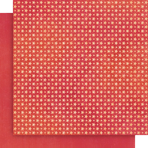 G45 - Seas The Day - 12x12 Single Sheet - Pattern & Solid - Coral Red
