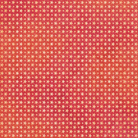 G45 - Seas The Day - 12x12 Single Sheet - Pattern & Solid - Coral Red