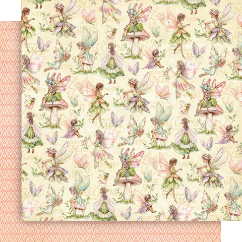 G45 - Fairy Boutique - 12x12 Single Sheet - Woodland Sprites