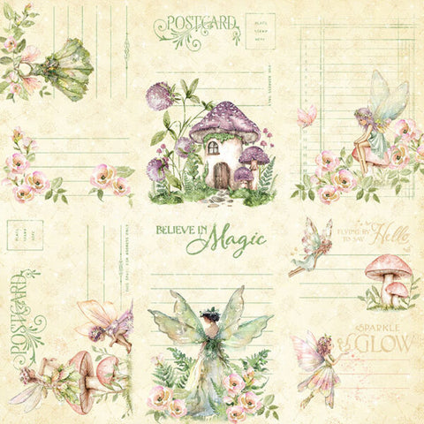 G45 - Fairy Boutique - 12x12 Single Sheet - Make a Wish