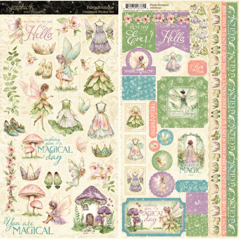 G45 - Fairy Boutique - Sticker Sheet