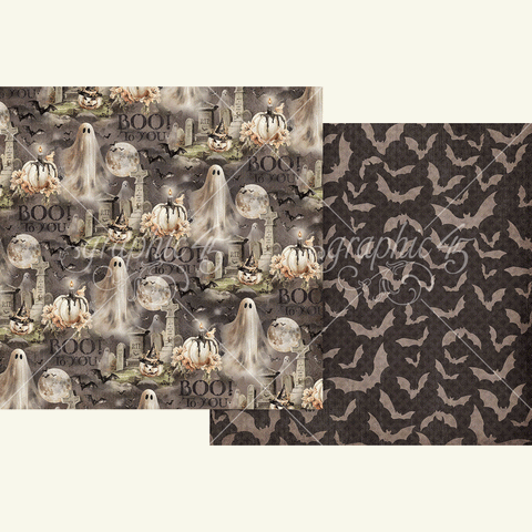 G45 - Ghostly Greetings - 12x12 Collection Pack