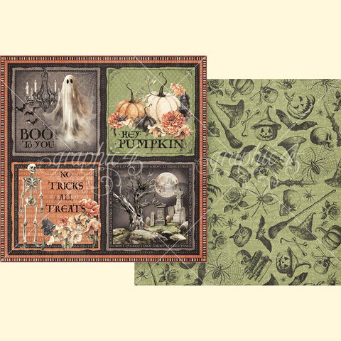 G45 - Ghostly Greetings - 12x12 Collection Pack
