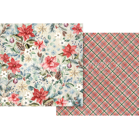 G45 - Deck the Halls - 12x12 Single Sheet - Mistletoe Kisses