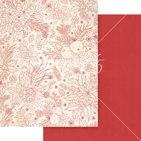 G45 - Deck the Halls - 8 1/2 x 11  Patterns & Solids Pack