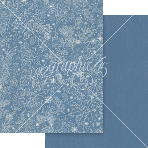 G45 - Deck the Halls - 8 1/2 x 11  Patterns & Solids Pack