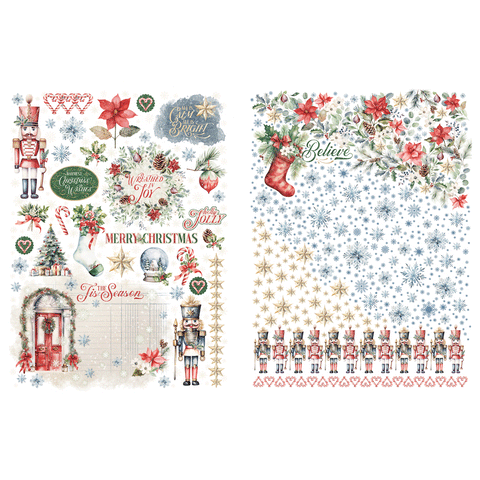 G45 - Deck the Halls - Rub-On Transfers