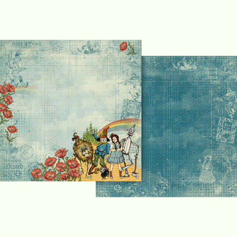 G45 - Wonder of Oz - 12x12 Single Sheet -Shared Experience