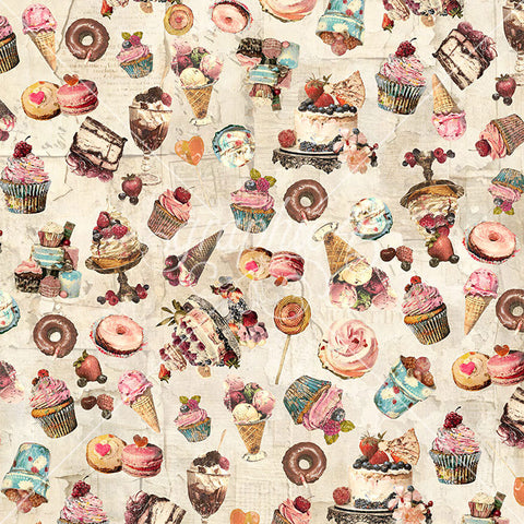 G45 - Journaling Through Time - 12x12 Single Sheet - March & April Layerd