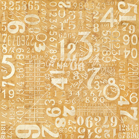 G45 - Journaling Through Time - 12x12 Single Sheet - November & December Layered