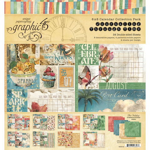 G45 - Journaling Through time - 8x8 Collection Pack