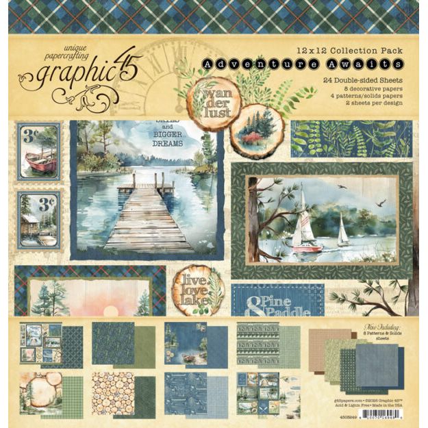 おすそ分けファイル♡ Graphic45・GARDEN GODDESS♡ A5 Graphic 45 – Country Craft Creations