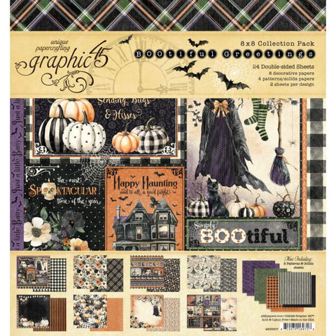 G45 - BOOtiful Greetings - 8x8 Collection Pack