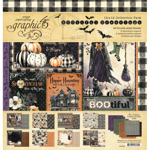 G45 - BOOtiful Greetings - 12x12 Collection Pack