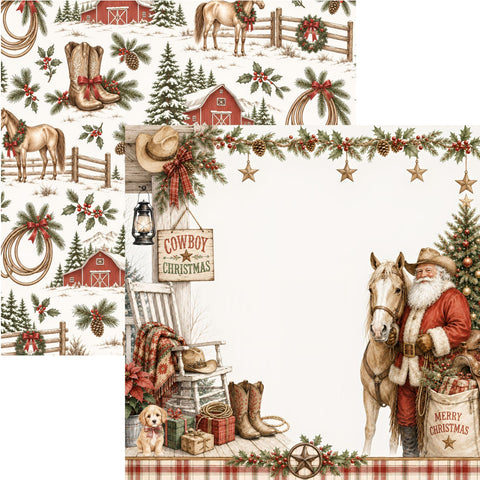 Country Craft Creations - Christmas at the Ranch - 8x8 Paper Collection (PREORDER - shipping November 12th)