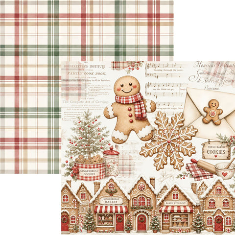 Country Craft Creations - Gingerbread Bakery - 12x12 Paper Collection (PREORDER - shipping November 12th)