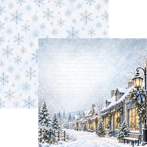 Country Craft Creations - A Silver Frost Decemeber - 12x12 Paper Collection (PREORDER - shipping November 12th)
