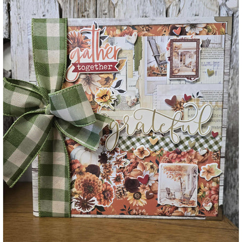 Project Kit - Simple Stories Vintage Autumn Breeze 6x8 Album - Class Kit